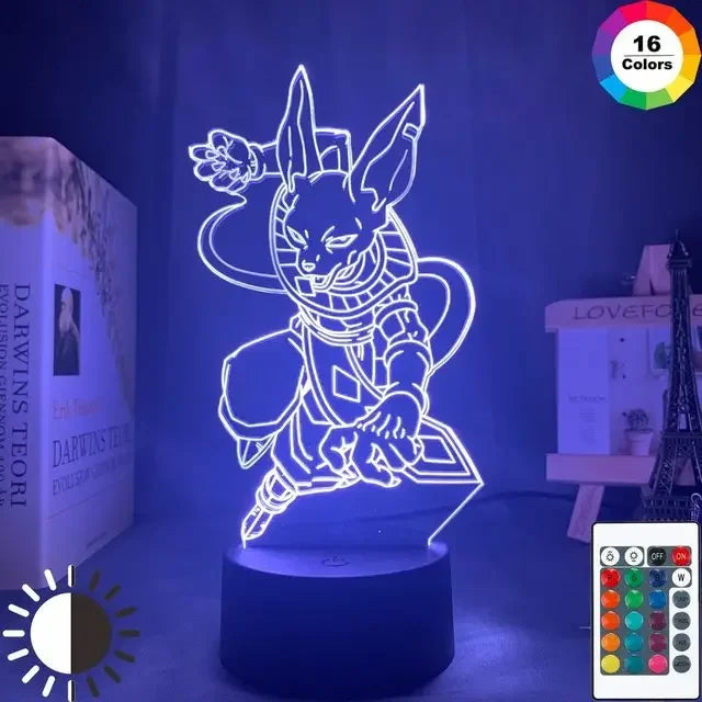Lampara Led 3D DBZ