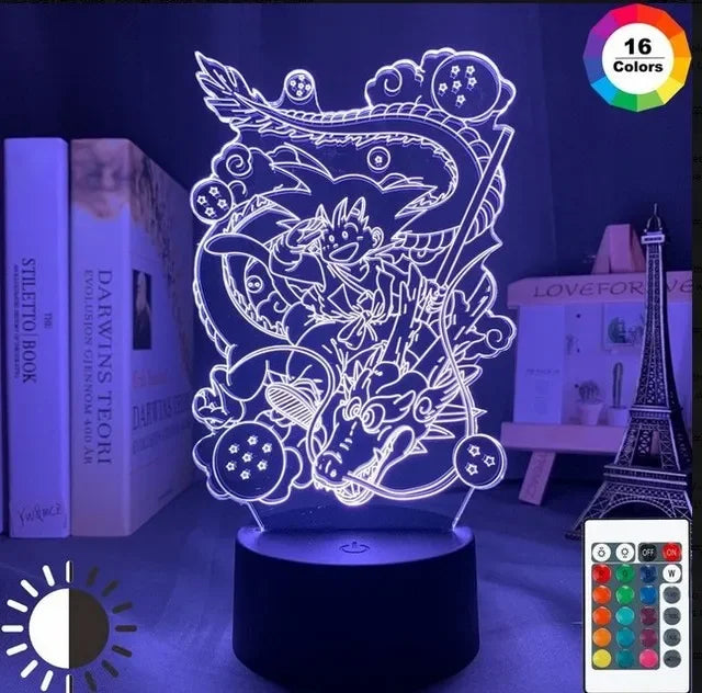 Lampara Led 3D DBZ